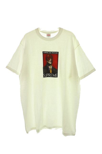 シュプリーム SUPREME 23AW American Psycho Tee 半袖 Tシャツ XL ホワイト【ブランド古着ベクトル】231201☆AA★ メンズ