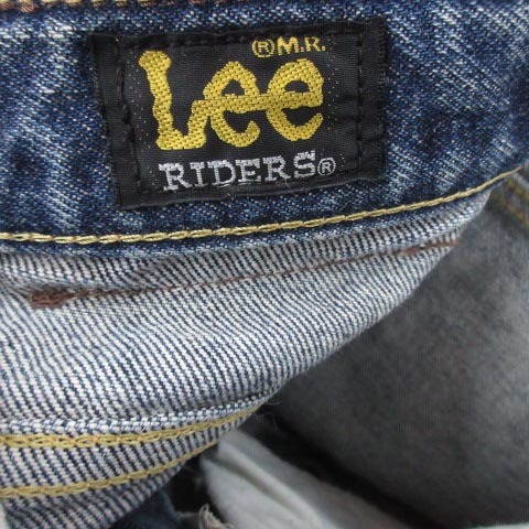 リー LEE RIDERS ライダース デニムパンツ ジーンズ 0211 クラッシュ ダメージ 27×33 ボトムス メンズ_画像9