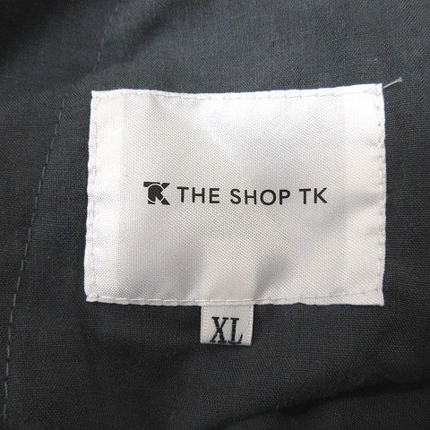 ザショップティーケー THE SHOP TK パンツ グレンチェック ロング XL グレー 白 ホワイト /MS ■MO メンズ_画像5