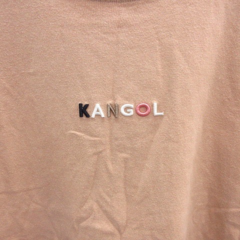レイジブルー RAGEBLUE カンゴール KANGOL カットソー Tシャツ ラウンドネック 刺繍 半袖 L ベージュ /AU メンズ_画像5