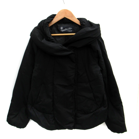  Urban Research Sunny lable URBAN RESEARCH Sonny Label down jacket middle height volume color F black black lady's 