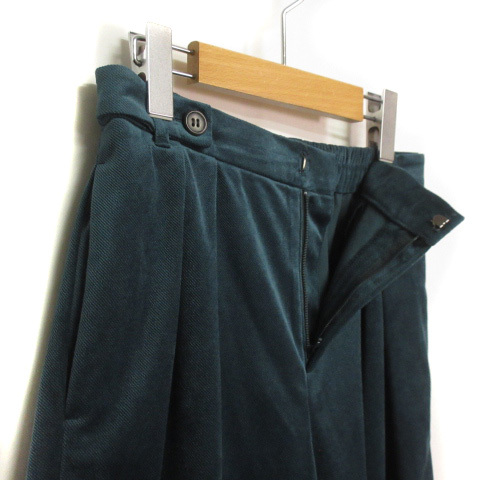  Comme Ca Ism COMME CA ISM gaucho pants velour tsu il 11 green green lady's 