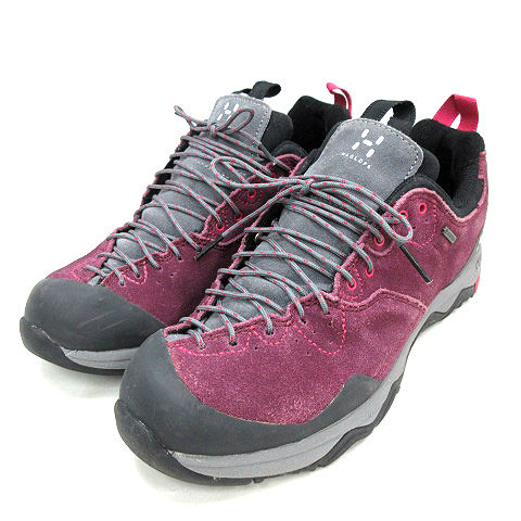 ホグロフス HAGLOFS Rocker Gt Women Hiking Shoe's トレッキング シューズ 登山靴 アウトドア スニーカー 靴 US6 23.6 紫 パープル レディ
