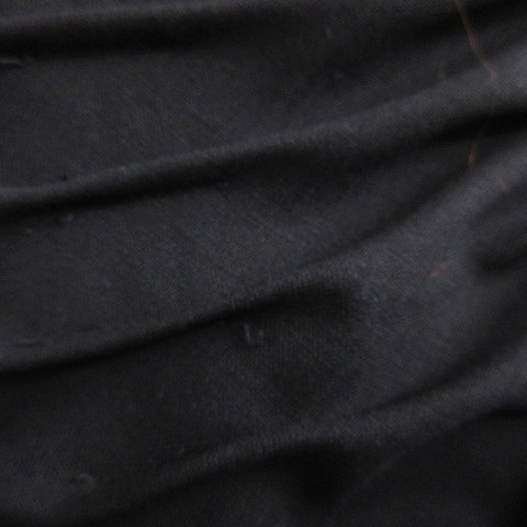 グネックス GUNEX スカート ひざ丈 タイト 総裏 ウール 無地 黒 ブラック I42 M相当 レディース_画像6