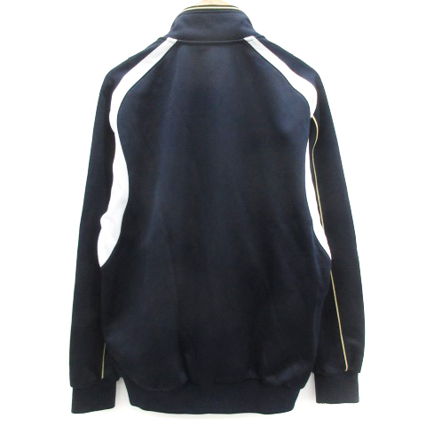  Mizuno MIZUNO спорт одежда джерси воротник-стойка жакет средний длина Zip выше линия вышивка S темно-синий темно-синий /YM35 мужской 