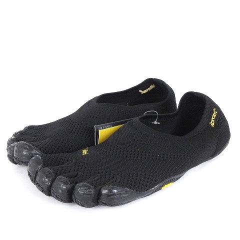 未使用品 タグ付き Vibram FiveFingers ビブラム EL-X KNIT 5本指シューズ トレーニング ランニング 23M8601 黒 ブラック 28.5 靴 ■SM1