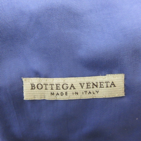 ボッテガヴェネタ BOTTEGA VENETA テーラード ジャケット ブレザー 1B 青 ブルー 38 約M レディース_画像8