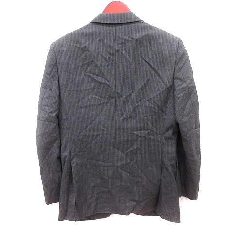  Takeo Kikuchi TAKEO KIKUCHI SUITS tailored jacket одиночный полоса общий подкладка шерсть 2 серый /AU мужской 