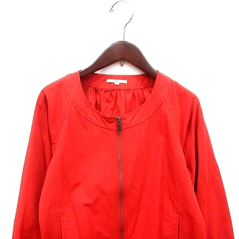  Ships SHIPS blouson Zip up M red red /RT lady's 