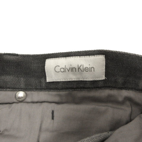 カルバンクライン CALVIN KLEIN ジーンズ デニム スリム ストレッチ コットン混 グレー 30 メンズ_画像7