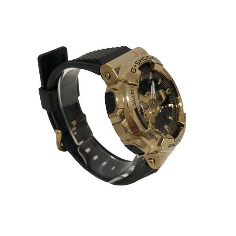 カシオジーショック CASIO G-SHOCK 腕時計 ウォッチ GM-110G アナログ デジタル アナデジ 樹脂バンド クォーツ　黒 ブラック 金 ゴールド_画像5