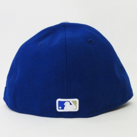 ニューエラ NEW ERA 美品 59FIFTY LOW PROFILE LP MLB KC カンザスシティ・ロイヤルズ キャップ ブルー ホワイト 7 55.8cm 帽子 メンズ_画像4