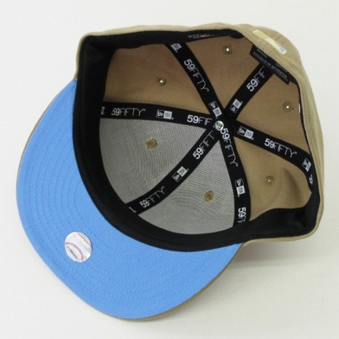 ニューエラ NEW ERA 59FIFTY MLB SF サンフランシスコ・ジャイアンツ キャップ キャメル 7 3/4 61.5cm 帽子 メンズ_画像7
