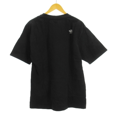 ザノースフェイス THE NORTH FACE TEK TEE Tシャツ カットソー 半袖 プリント コットン ブラック L ■ECS メンズ_画像3