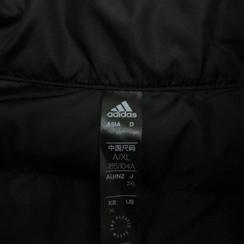 アディダス adidas エッセンシャルズ ダウンジャケット HZ5730 ブラック 2XL 231222E メンズ_画像3