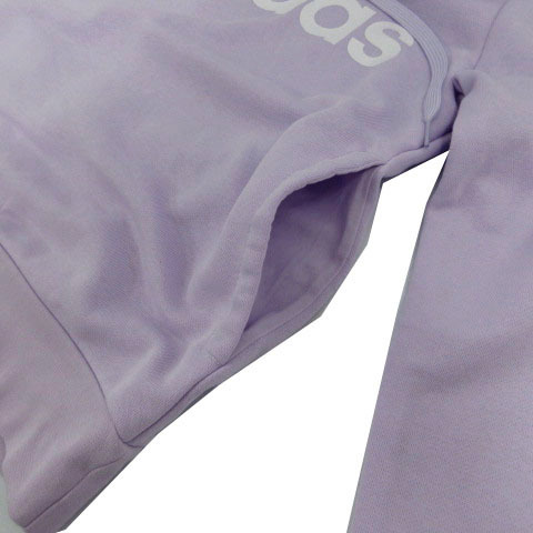  Adidas adidas W ESSENTIALS linear Logo тянуть надкрылок -ti- Parker тренировочный FM6438 хлопок . лиловый серия M женский 