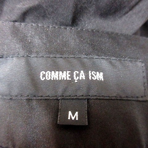 コムサイズム COMME CA ISM スカート フレア ミニ M 黒 ブラック /RT レディース_画像6
