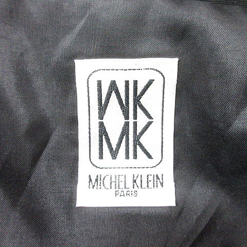 エムケー ミッシェルクラン MK MICHEL KLEIN テーラードジャケット 背抜き 黒 ブラック /MN レディース_画像6