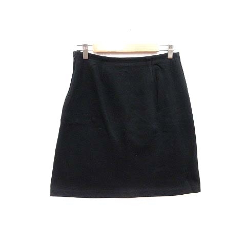  Agnes B agnes b. trapezoid skirt Mini T2 black black /YK lady's 