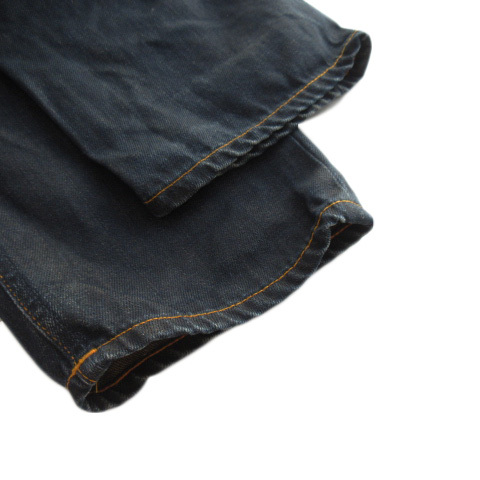 ヌーディージーンズ nudie jeans AVERAGE JOE パンツ ジーンズ デニム ボタンフライ 30 紺 ネイビー レディース_画像8
