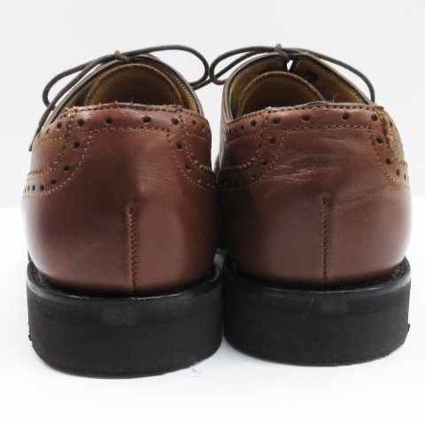  Paraboot Paraboot AMBRE Wing chip dress shoes unusual material leather is lako Brown UK5 #ECS lady's 