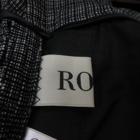  Rope ROPE конические брюки общий рисунок 38 чёрный черный /YI женский 