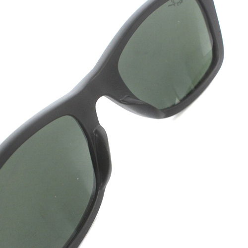 レイバン RAY BAN WAYFARER サングラス ロゴ 52□22 150 黒 ブラック RB2140F /SR11 レディース_画像9