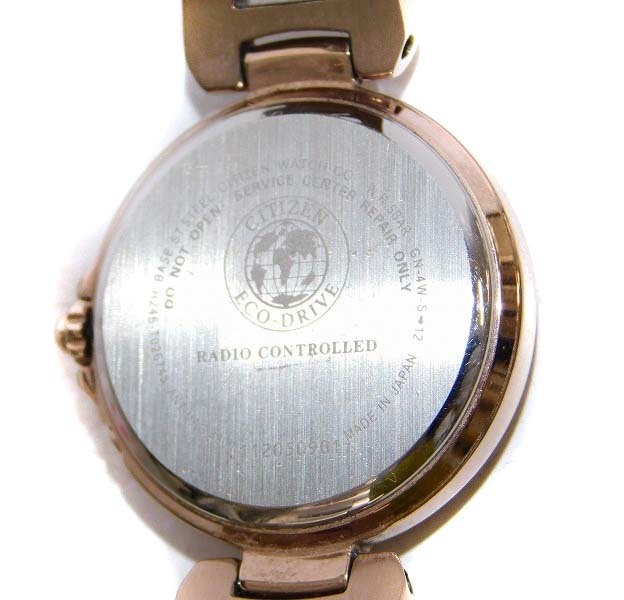 シチズン CITIZEN EC1037-51A XC エコドライブ 腕時計 ゴールド色 /YO18 レディース_画像4