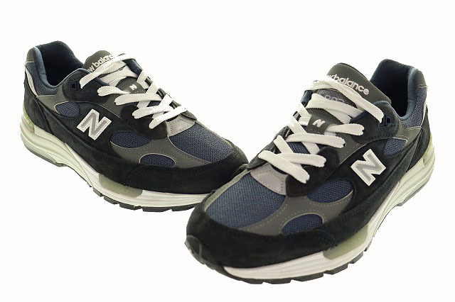 ニューバランス NEW BALANCE M992GG MADE IN USA スニーカー ／ネイビーグレー Dワイズ 【ブランド古着ベクトル】231224 メンズ_画像1