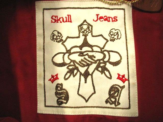 スカルジーンズ SKULL JEANS ホースレザー ダブルライダースジャケット ブラック 40 メンズ_画像4