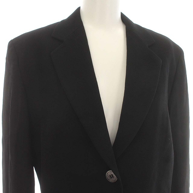  Max Mara MAX MARA tailored jacket wool .42 M black black /*G lady's 