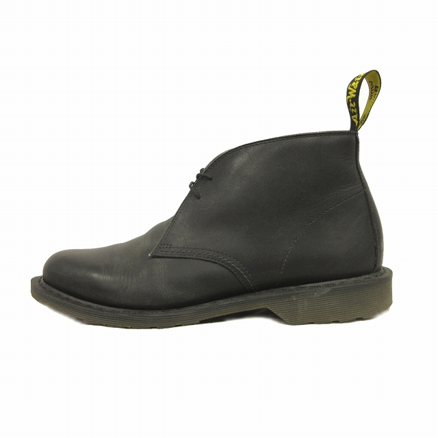 ドクターマーチン DR.MARTENS ソーヤ SAWYER チャッカ ブーツ シューズ 靴 レザー UK9 28cm 黒 ブラック メンズ※_画像1