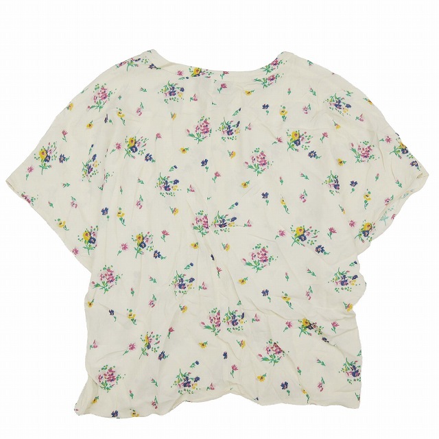  A.P.C. A.P.C. Marthe Blousesia- material do Le Mans sleeve blouse botanikaru floral print total pattern floral crew neck French s Lee 