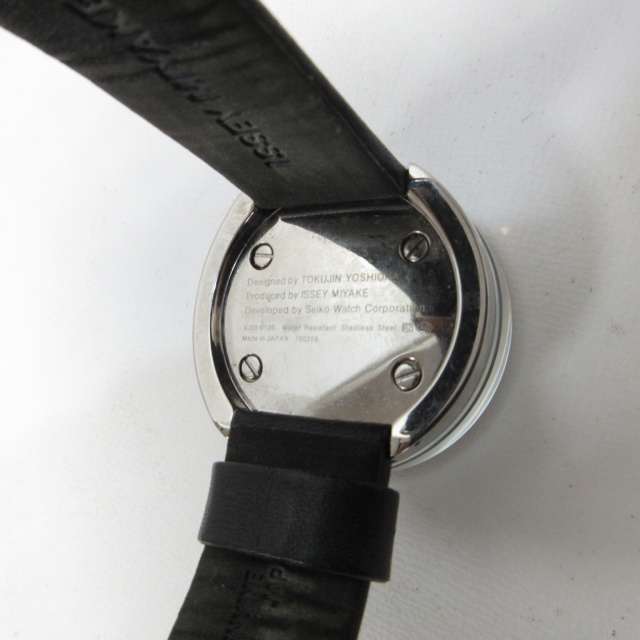イッセイミヤケ ISSEY MIYAKE VJ20-0120 Glass watch クォーツ