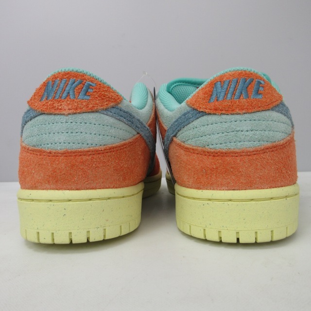 ナイキ エスビー NIKE SB タグ付 DV5429-800 Dunk Low Pro PRM Orange and Emerald Rise ダンク ロー スニーカー シューズ US10 28cm_画像5