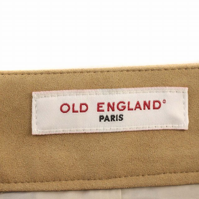 オールドイングランド OLD ENGLAND スカート 花柄 ロング フレア 36 S ネイビー ベージュ /☆G レディース_画像3