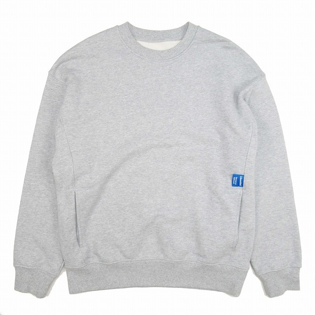 美品 リベレイダース HEAVY WEIGHT CREWNECK スウェットシャツ 15oz ヘヴィーウェイト 裏毛 クルーネック 長袖 トレーナー S 杢グレー