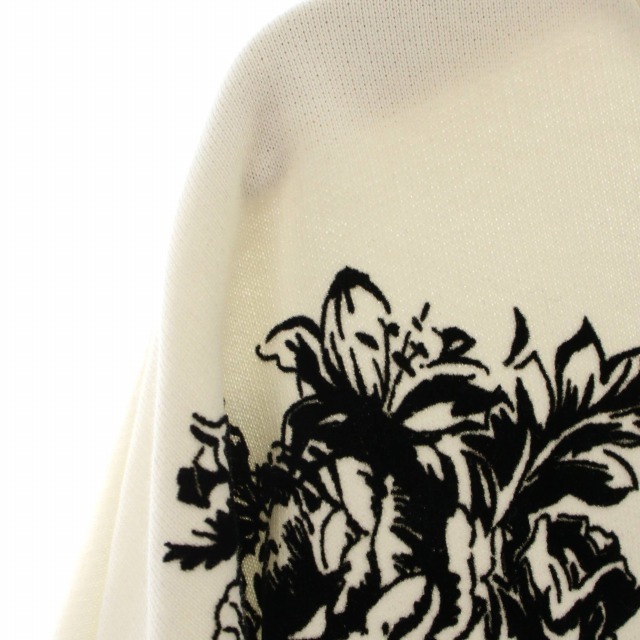  Dolce & Gabbana Dolce&Gabbana DOLCE&GABBANA sweat sweatshirt flocky total pattern G9PF8T Italy made XS white black 