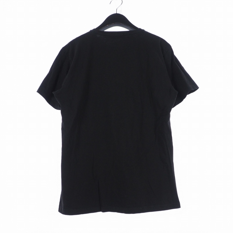 Foward Milano フォワードミラノ クルーネック プリントロゴ Tシャツ 半袖 L 黒 ブラック メンズ_画像2