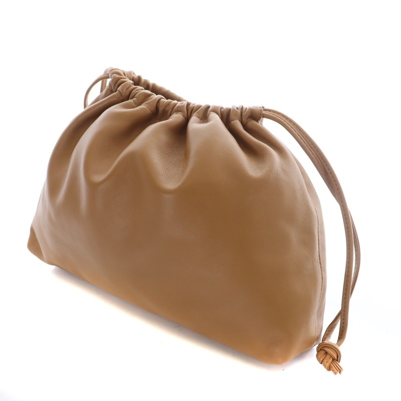  cell liCELERI Deuxieme Classe service bag L pouch bag leather tea Brown /YB lady's 