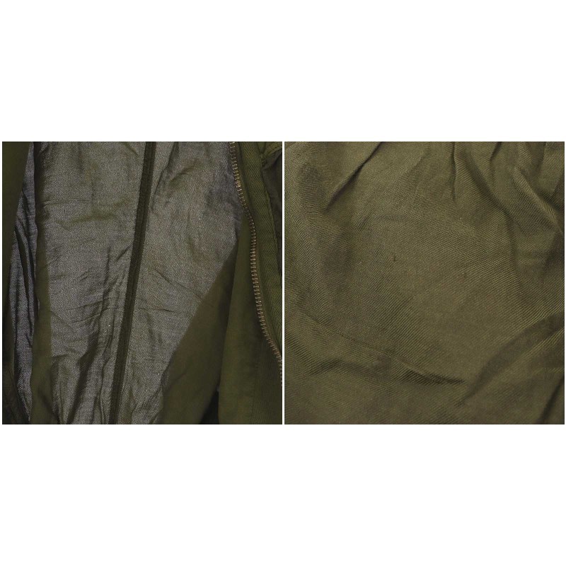 ハイダーアッカーマン CROPPED BOMBER PERTH KHAKI ボンバージャケット ジャンパー ブルゾン 切替 ジップアップ S カーキ /TK メンズ_画像8