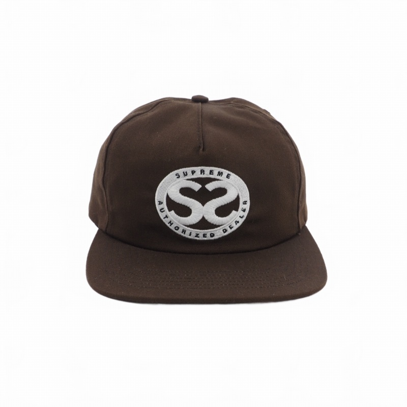 シュプリーム SUPREME 23SS DoubleS ダブルエス 5 パネル 5-Panel 帽子 キャップ スナップバック 米国製 F 茶 ブラウン メンズ