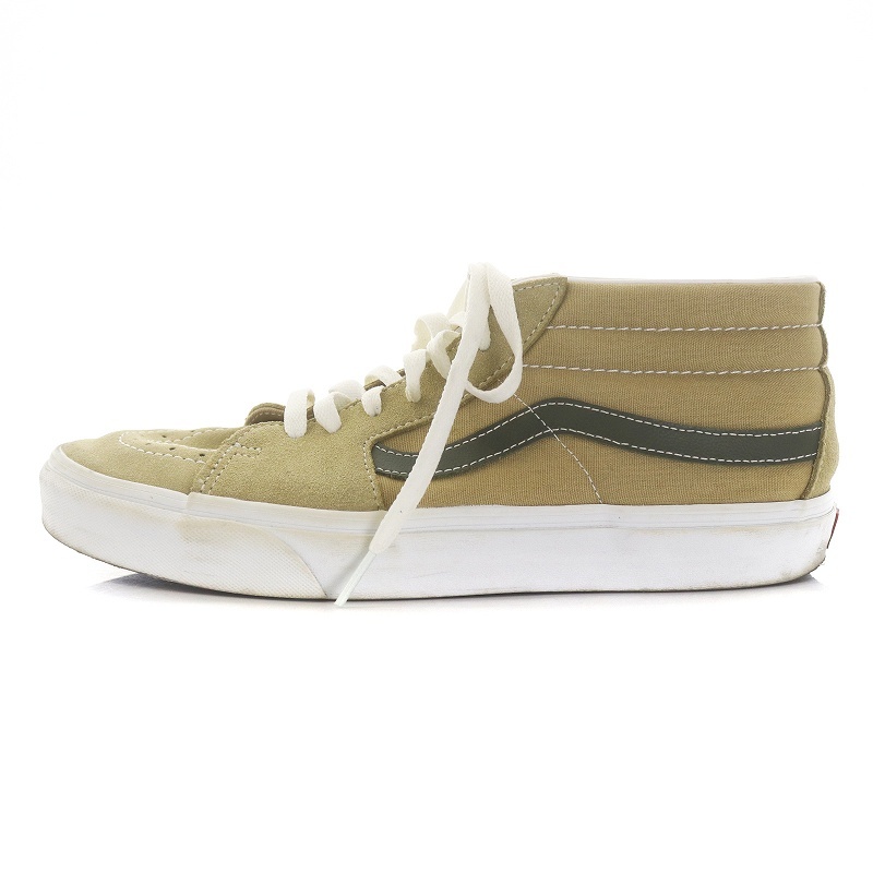 バンズ VANS RHC Ron Herman SK-8HI MID スニーカー US10 28.0cm カーキ /WM メンズ_画像1