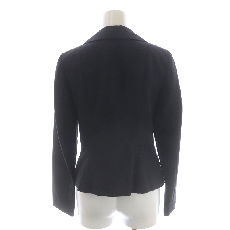  Agnes B agnes b. tailored jacket необшитый на спине 3B 40 чёрный черный /HK #OS женский 