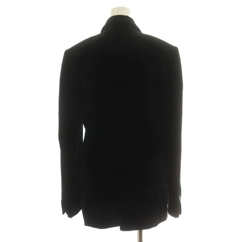  Fendi FENDI tailored jacket одиночный велюр 44 L чёрный черный /AN27 женский 
