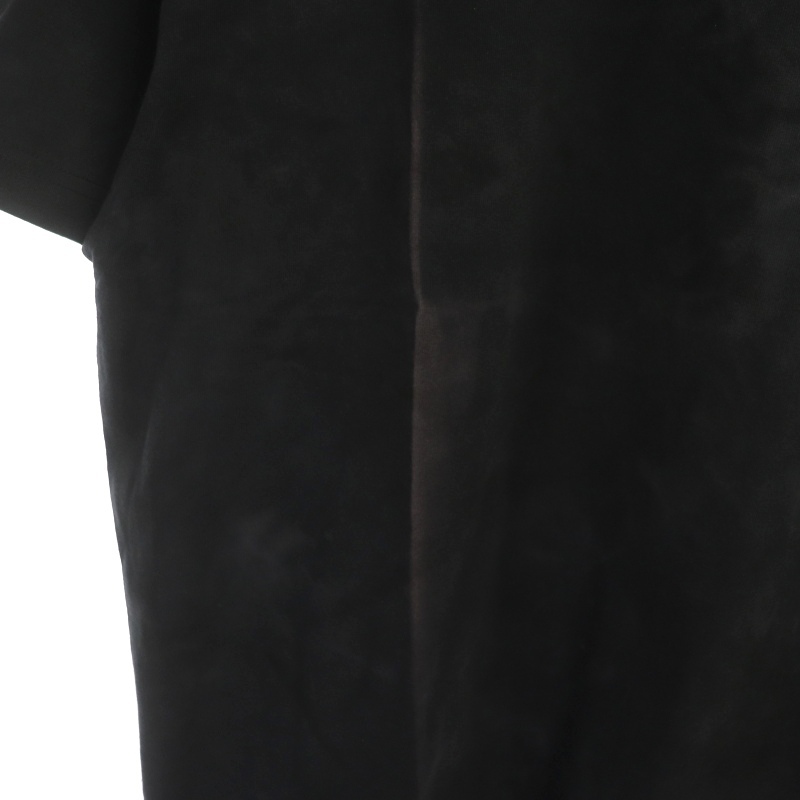 ノルディ NORDY ICE Dyeing 1/2 Sleeve Tシャツ カットソー 半袖 バックプリント ロゴ コットン M 黒 白 黄色_画像7