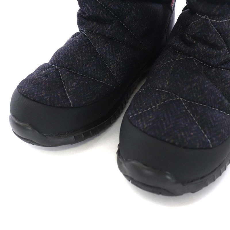 ザノースフェイス THE NORTH FACE GOOSE DOWN BOOTS ミドルブーツ US5 23cm 紺 ネイビー 黒 ブラック NZS99H59 /TK レディース_画像3