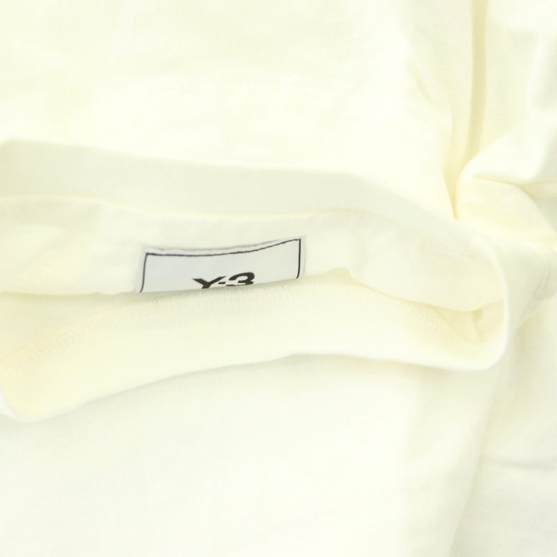 ワイスリー Y-3 GM3273 CLASSIC CHEST LOGO TEE Tシャツ カットソー 半袖 コットン S 白 ホワイト /NR ■OS レディース_画像6