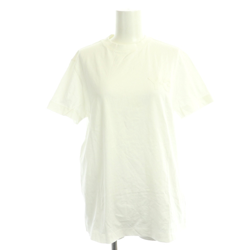 ワイスリー Y-3 GM3273 CLASSIC CHEST LOGO TEE Tシャツ カットソー 半袖 コットン S 白 ホワイト /NR ■OS レディース_画像1