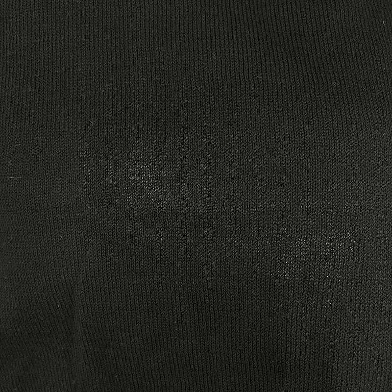 ディーゼル DIESEL ニットパーカー ジャケット ジップアップ ロゴ S 黒 ブラック /YI3 レディース_画像9